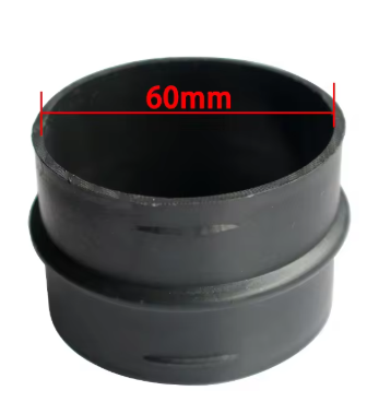 Skjøtestykke for varmluftslanger 60mm