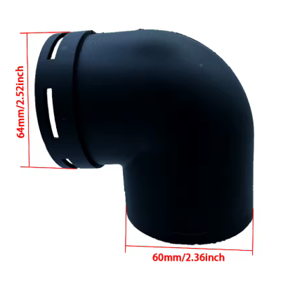 Bend Varmluft 60mm