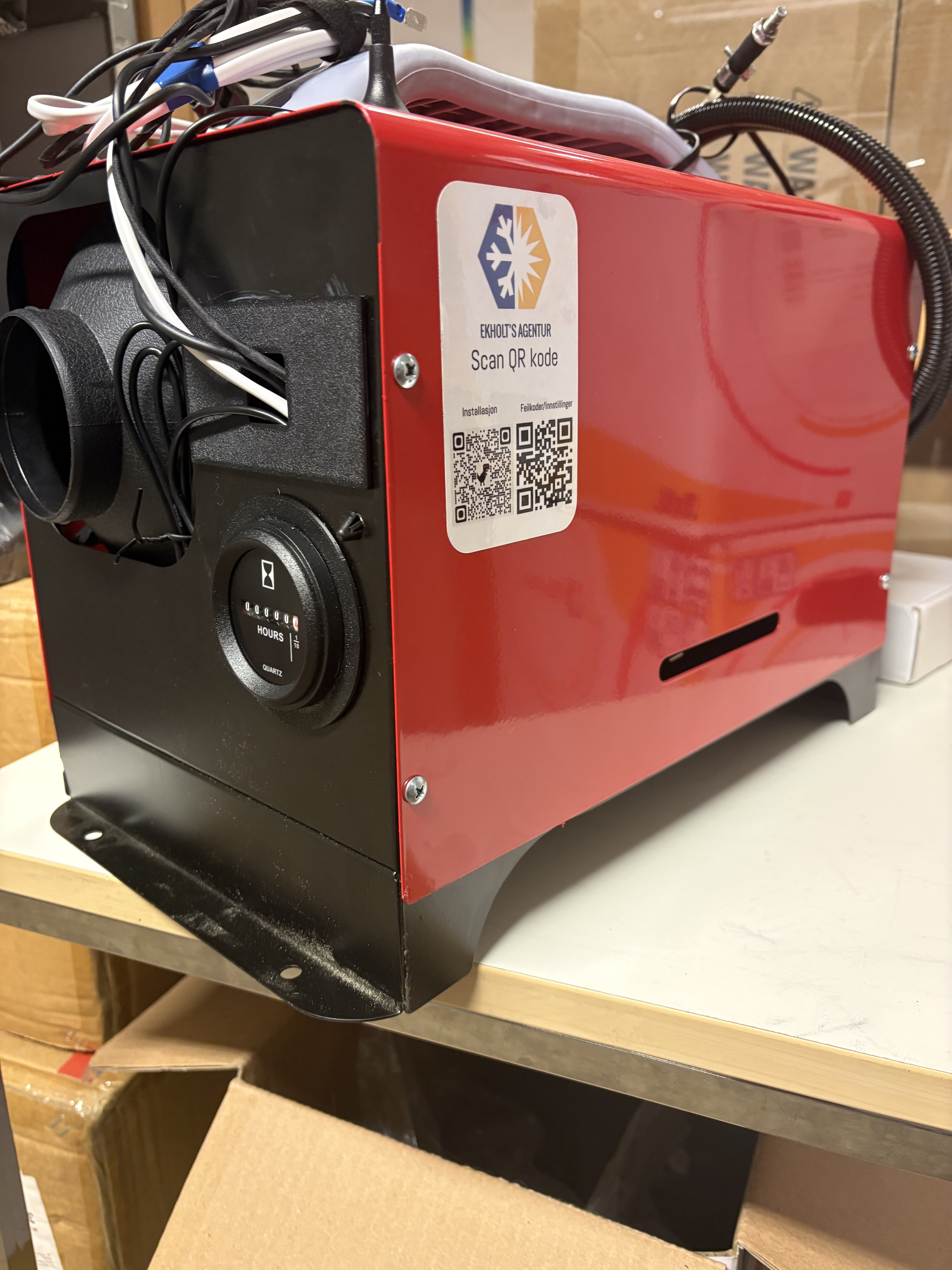 BOWENTE Dieselvarmer 4G Ring Hytta Varm