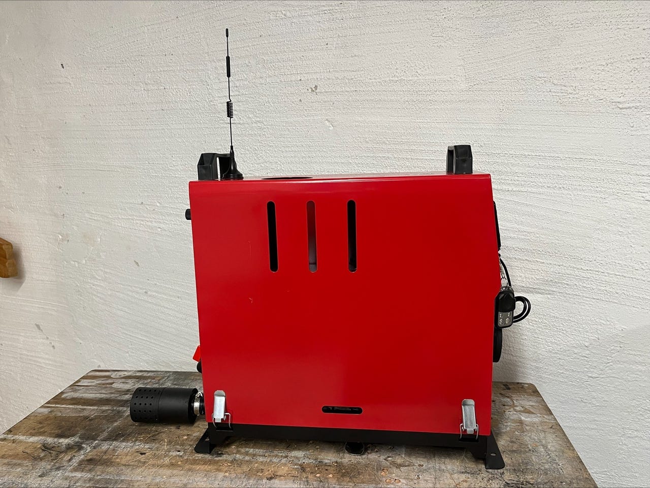 Bowente 5 kW dieselvarmer med 4G-rele, sett forfra
