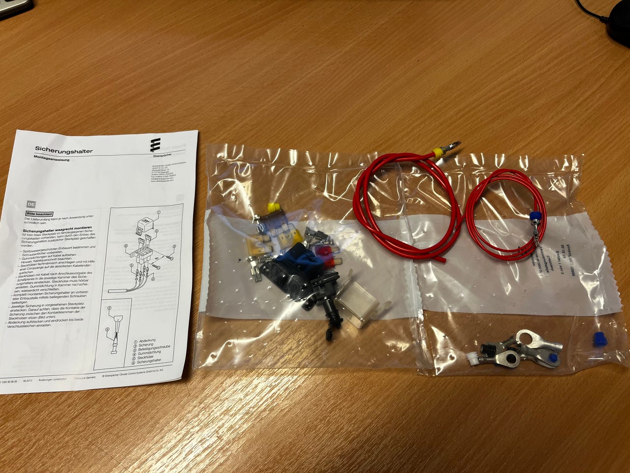 Eberspacher Sikringsholder for Airtronic
