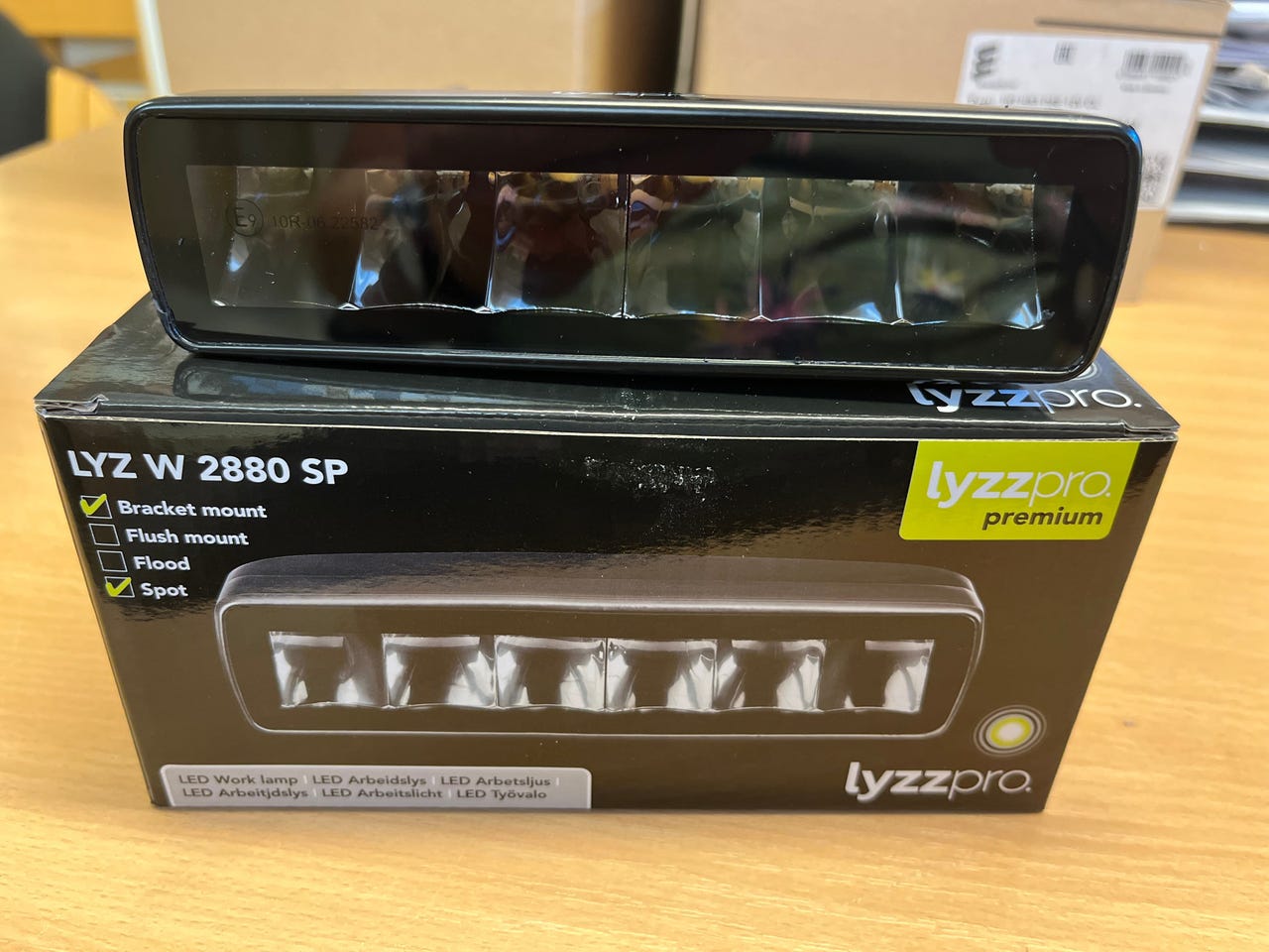 LYZZPRO W 2880 Arbeidslys Spot - 50% Rabatt