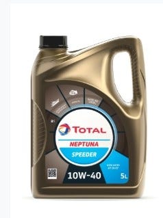 TOTAL Neptuna Speeder 5L 10W-40 Motorolje